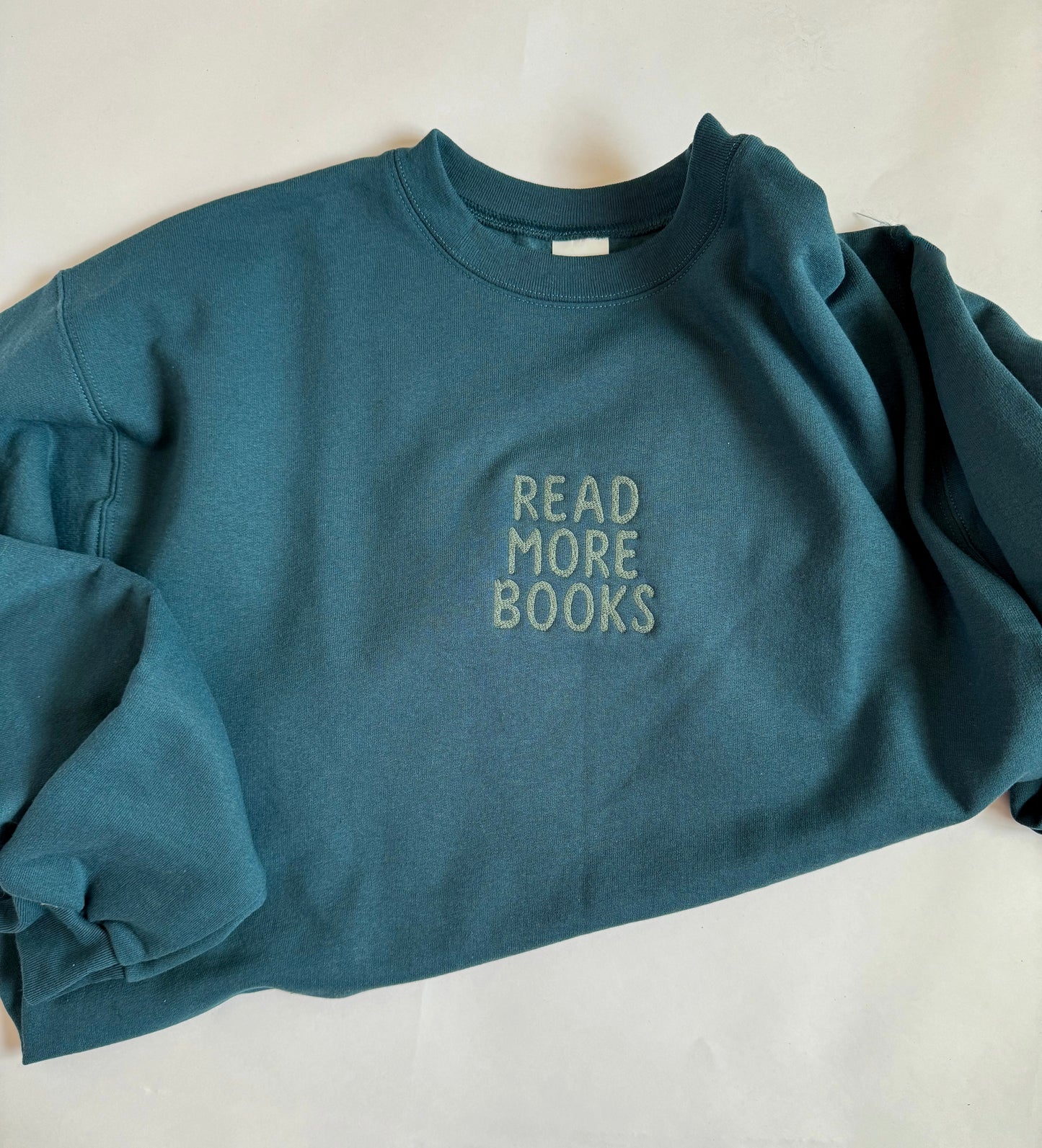 Read more books crewneck