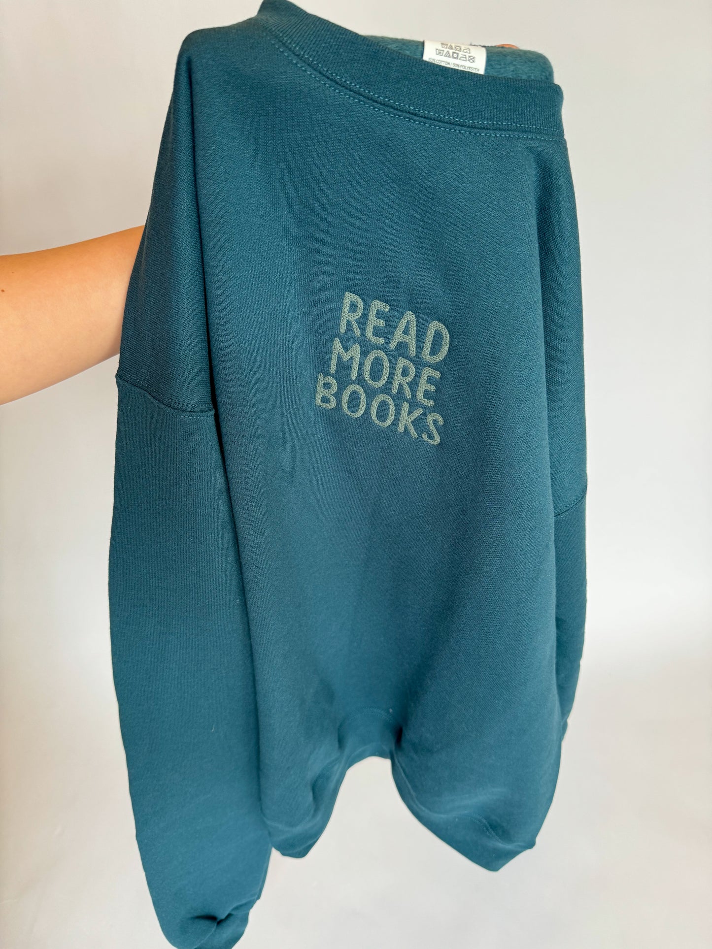 Read more books crewneck