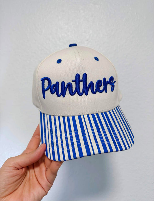 Panthers striped hat
