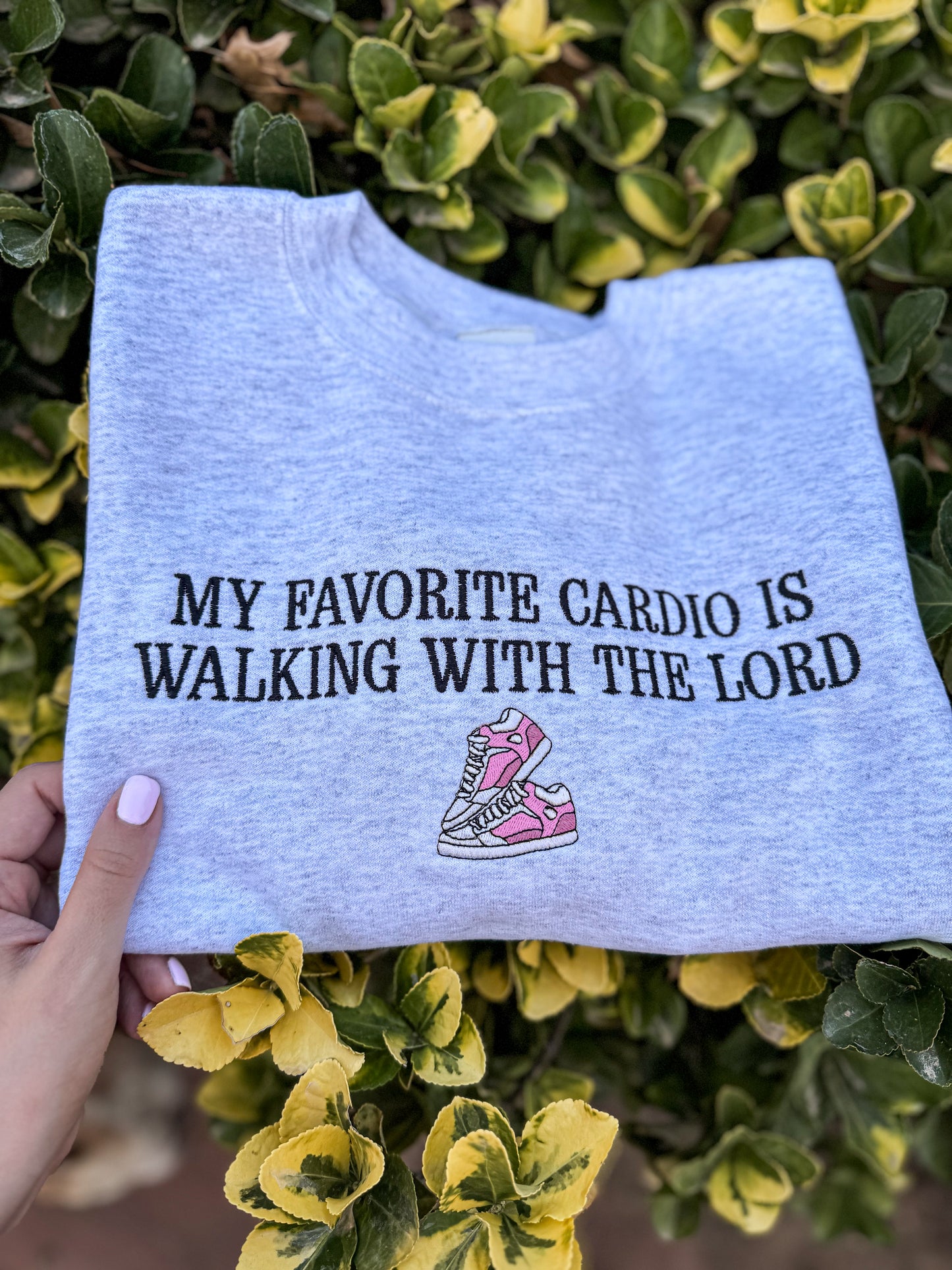 Walking with the Lord sweatshirt