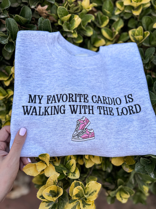 Walking with the Lord sweatshirt