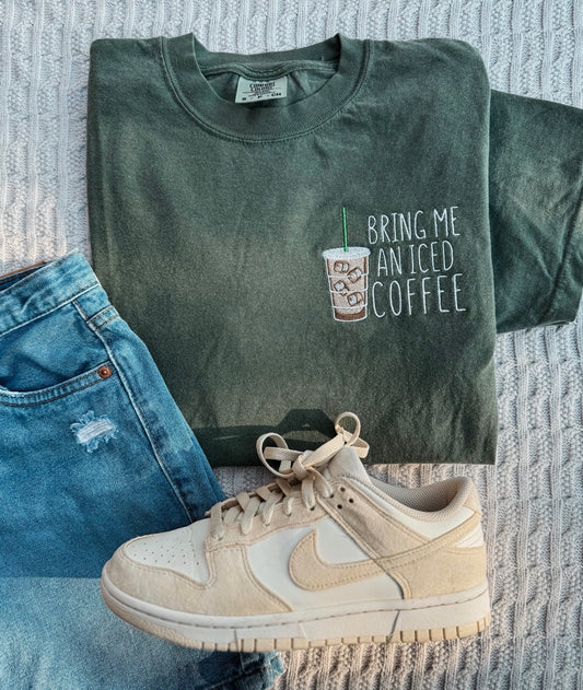 Bring me an iced coffee tshirt