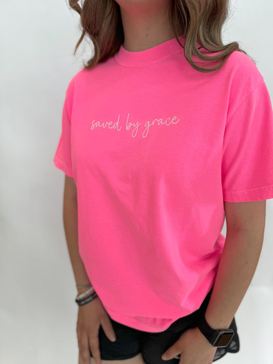 Saved by grace tshirt