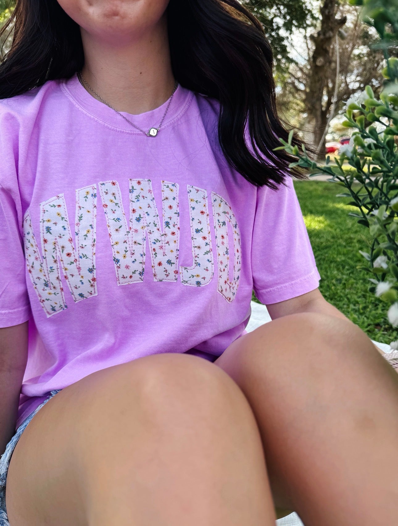 WWJD Floral Tshirt