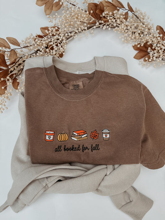 All booked for fall tshirt