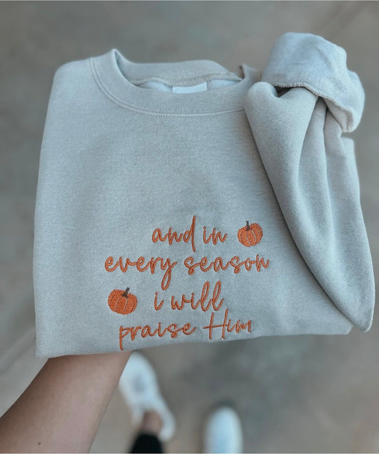 In every season sweatshirt