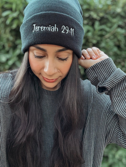 Jeremiah 29:11 beanie